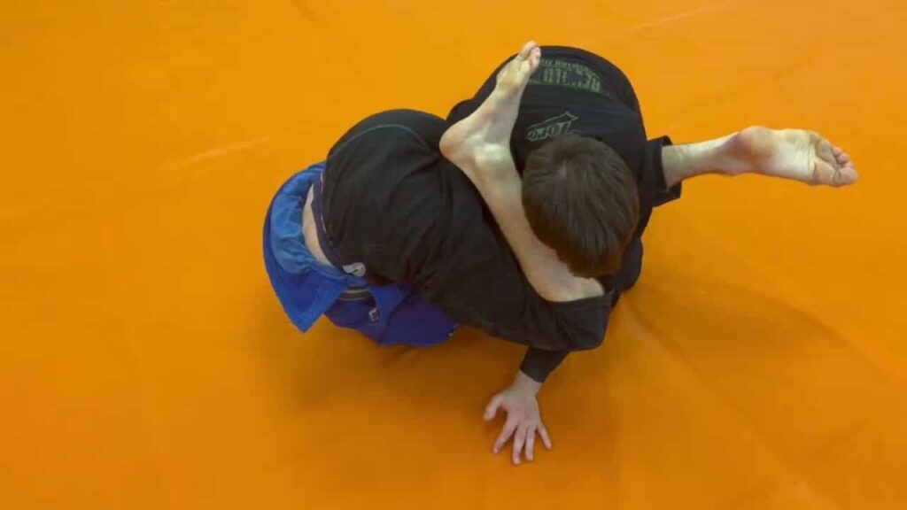 Belly-Down Armbar to Back Take (Closed Guard)