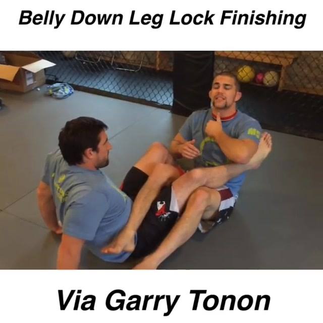 Belly Down Leg Lock Finishing