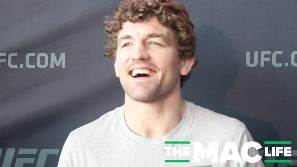 Ben Askren doesn't want to see fighters acting tough outside the cage.. or making fun of his hair
