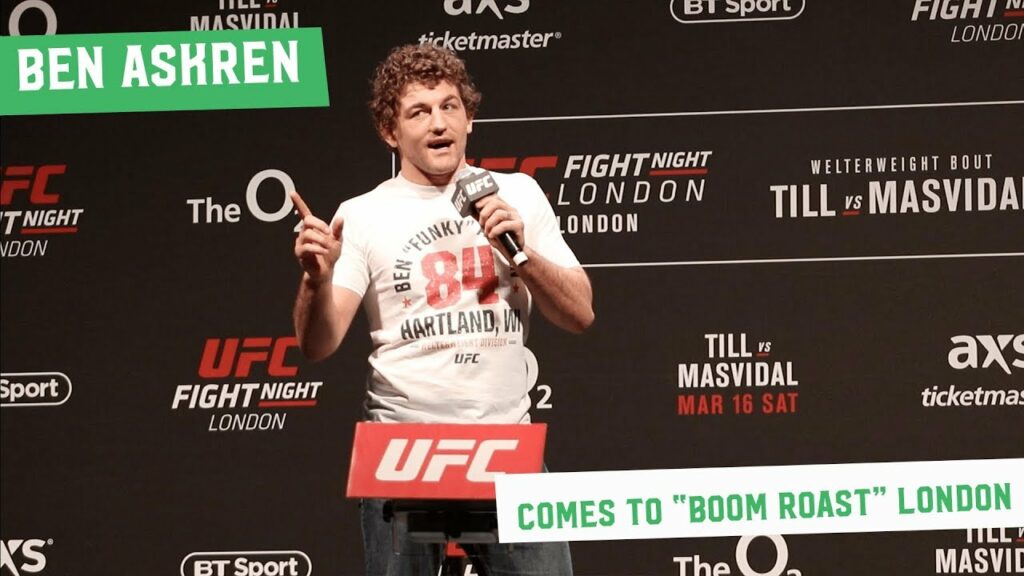 Ben Askren takes on the London Fans at the UFC London Q&A