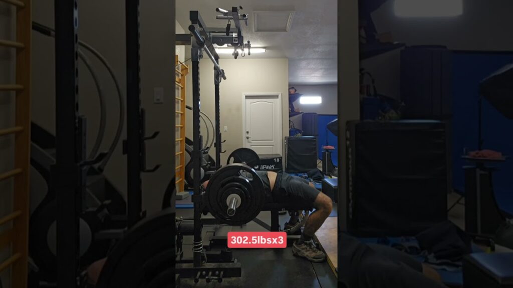 Bench Press 302.5lbsx3
