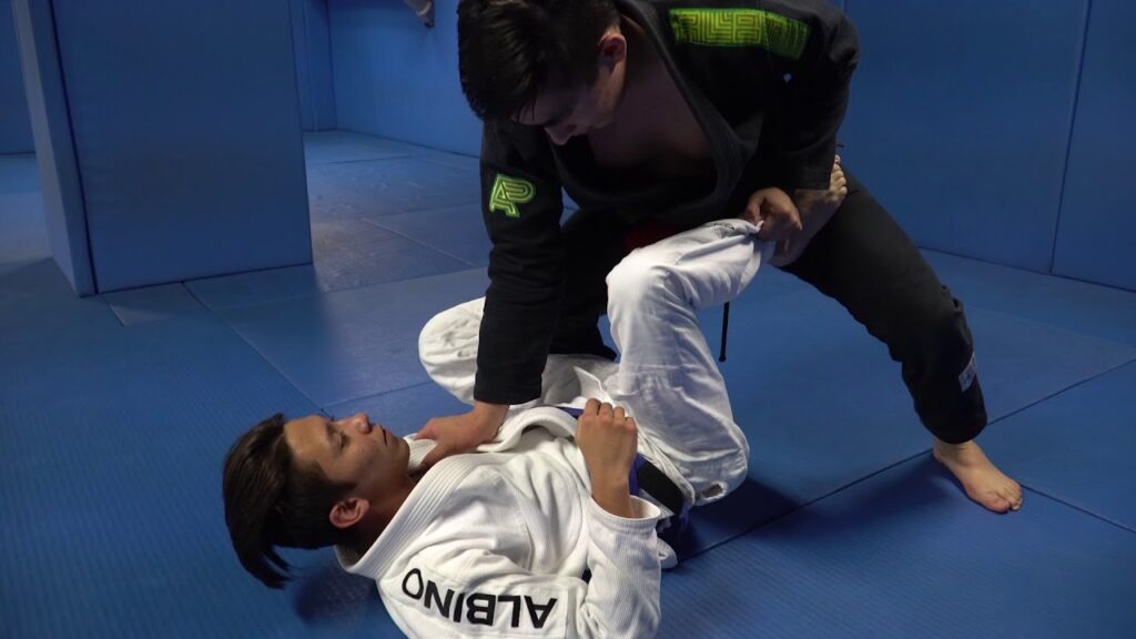 Berimbolo from the top