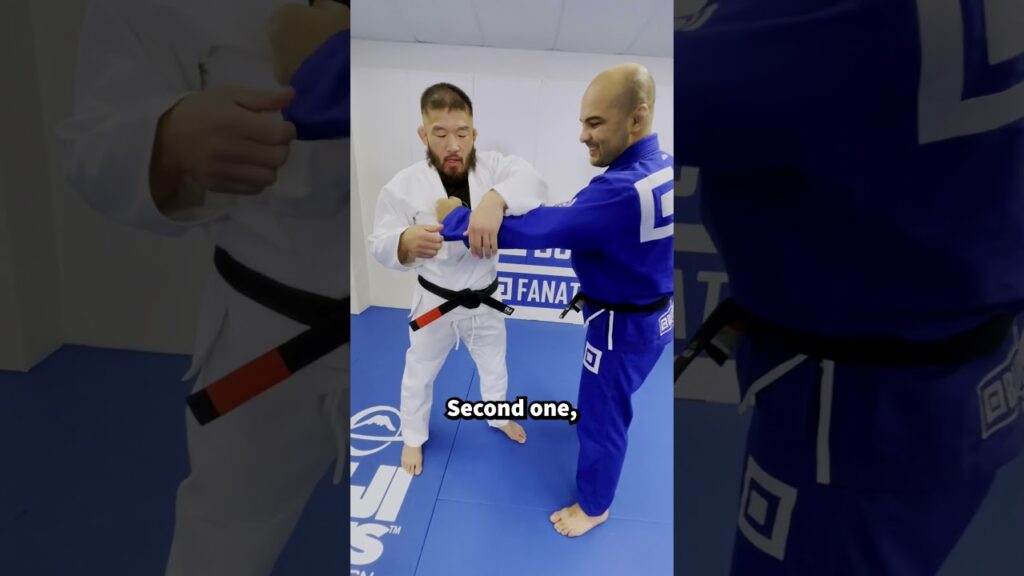 Best Way to Break Grips in Jiu Jitsu Standing with Satoshi Ishii     #bjjblackbelt #bjj
