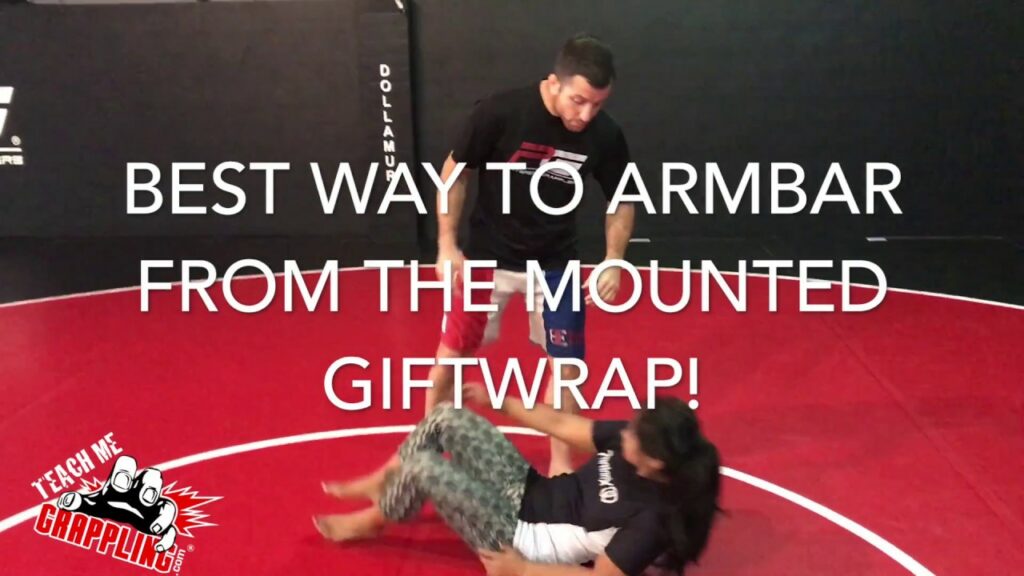 Best way to Armbar from the Mounted Giftwrap!