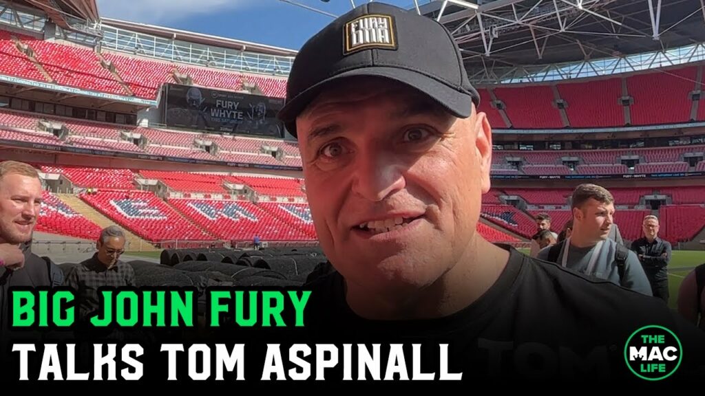 Big John Fury on Tom Aspinall: "I'll be ringside when he fights for the title"