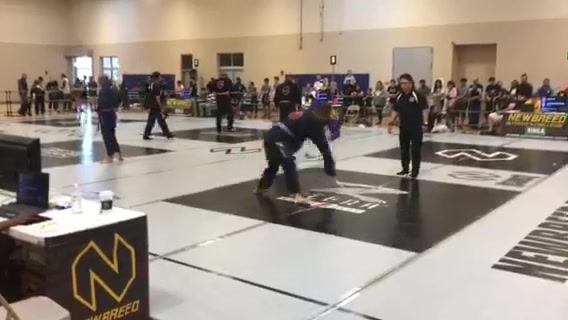 Big shout out to my professor for teaching stand up! Lots of room for improvement but was happy I hit this ouchi gari in my championship round too loc...