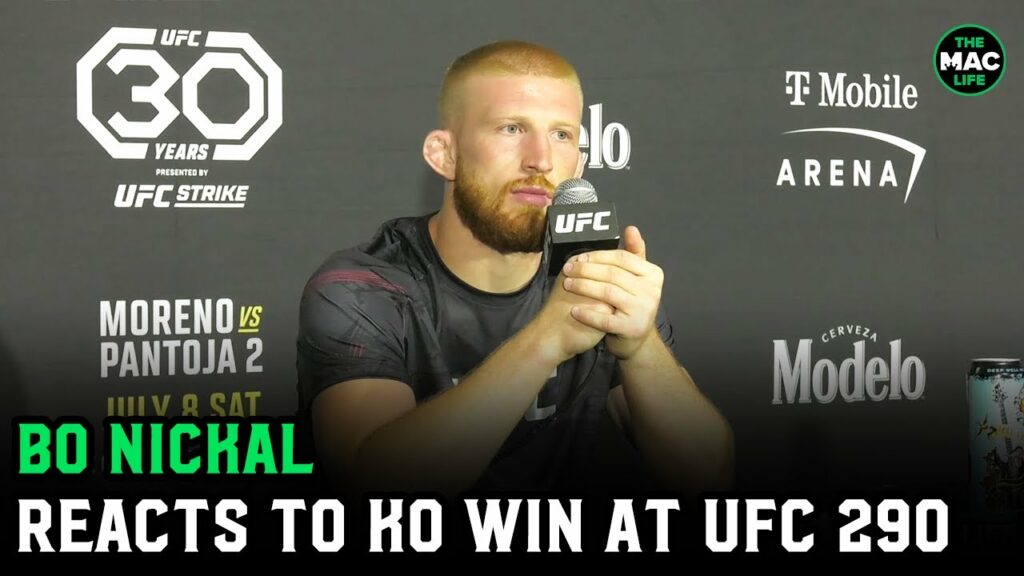 Bo Nickal reacts to quick-fire KO win | UFC 290 Post-Fight Presser