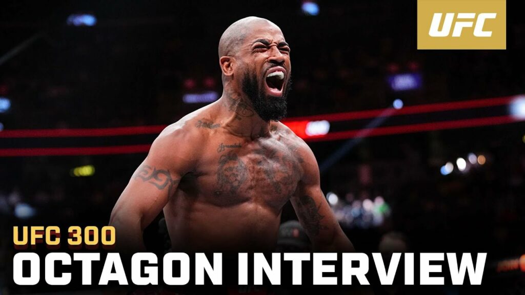 Bobby Green Octagon Interview | UFC 300