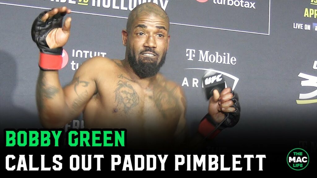 Bobby Green calls out Paddy Pimblett: "He was being a little vagina"