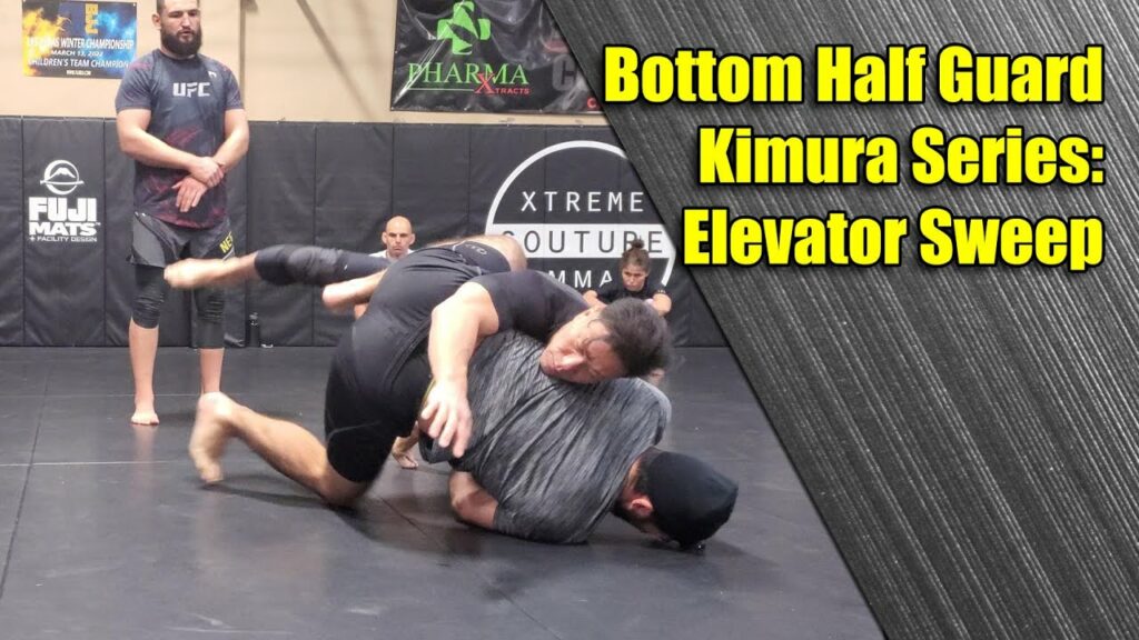 Bottom Half Guard Kimura Series - Elevator Sweep