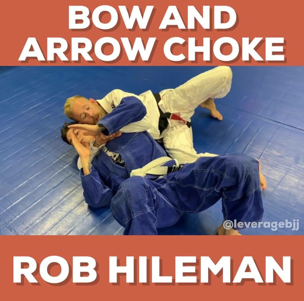 Bow and Arrow Choke from Professor Rob #tomdeblassjj