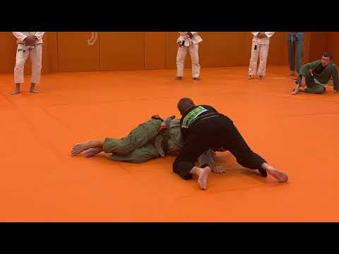 Brabo Choke (Head and Arm) from Side Control: Circling Around Set Up