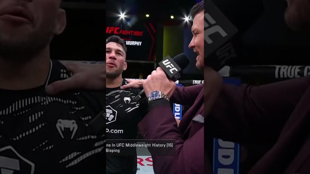 Brad Tavares ties Michael Bisping's middleweight wins record 👀 #ufcvegas105