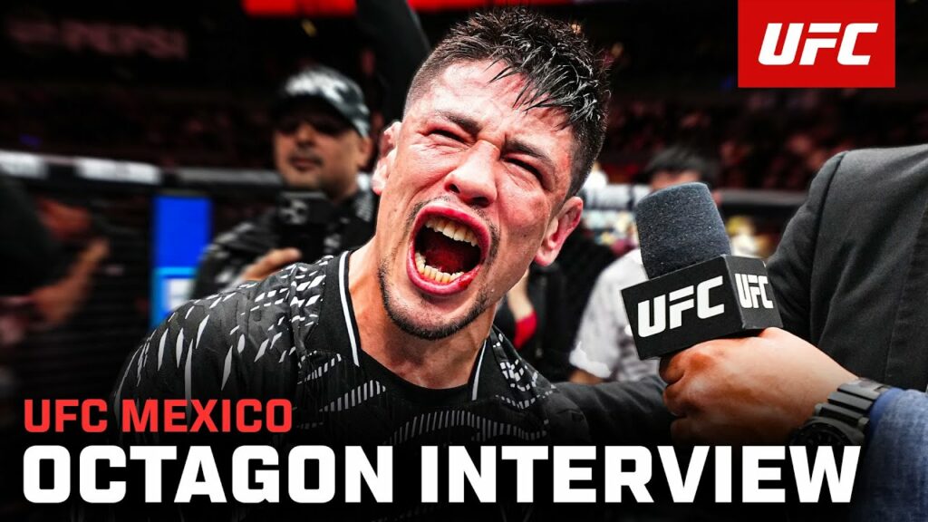 Brandon Moreno Octagon Interview | UFC Mexico