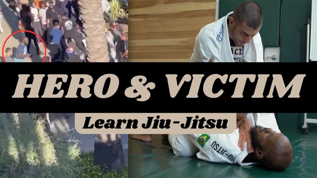 Brazilian Jiu-Jitsu (BJJ) Beginner Introductory Class with Rener Gracie (Assault Hero & Victim)