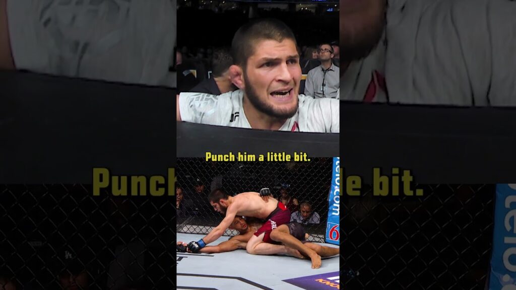 Break it! Break it! 🤬 #ufc311