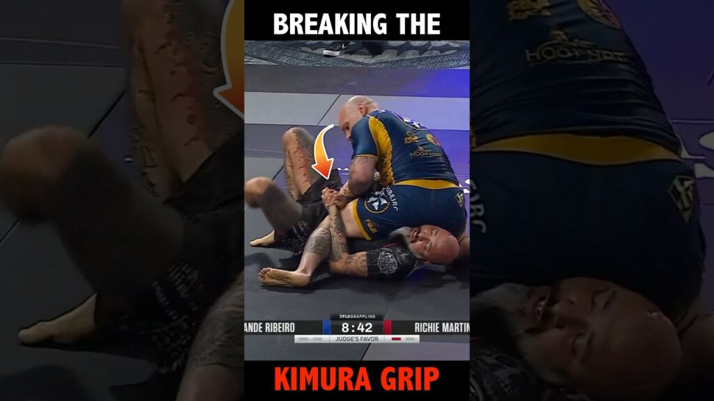 Breaking the Kimura grip with Xande Ribeiro #bjj #nogi