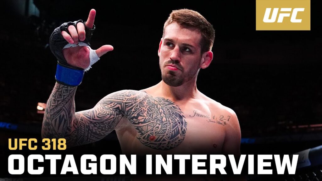 Brendan Allen Octagon Interview | UFC 318