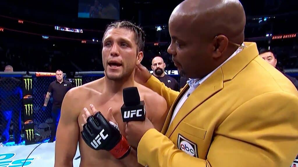 Brian Ortega Octagon Interview | UFC Long Island