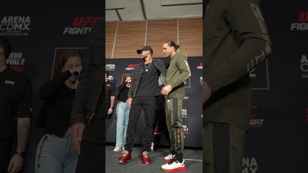 Brian Ortega brought in backup for this face off