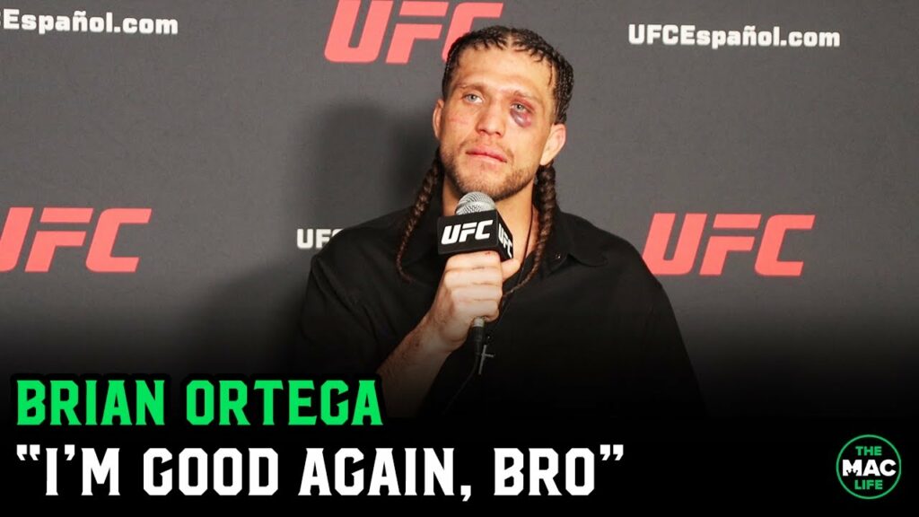 Brian Ortega on Yair Rodriguez win: “I’m good again, bro!”