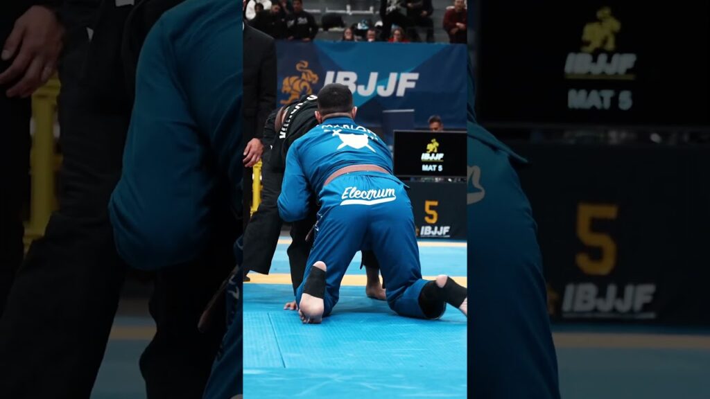Brown Belt @ibjjf European Champion impeccable sequence of moves - Marlon Tajik