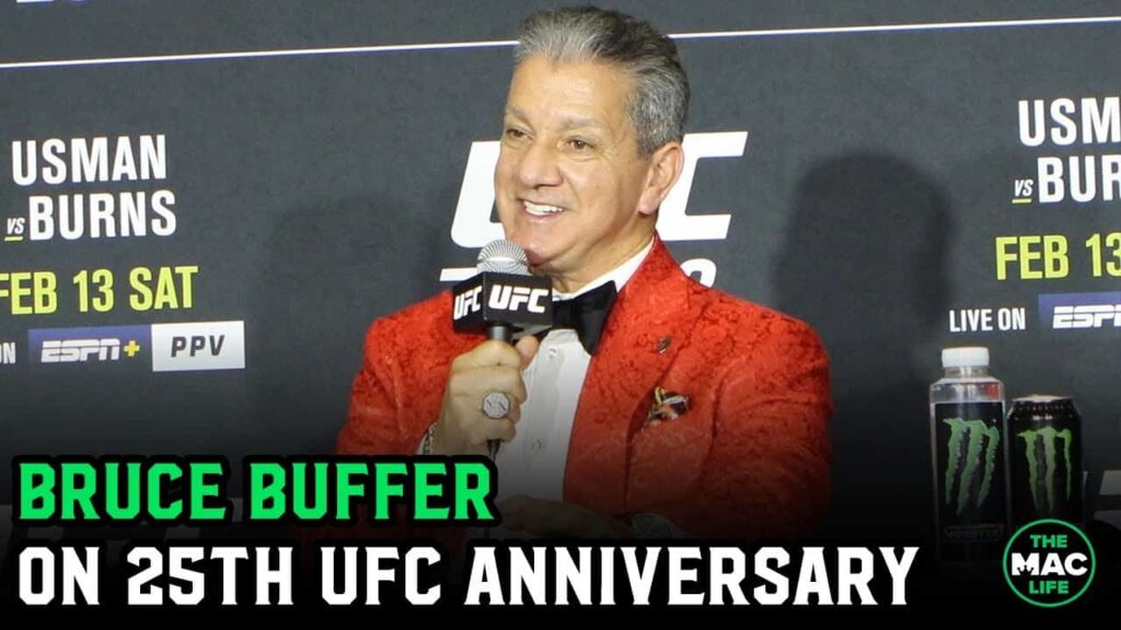 Bruce Buffer talks 25th anniversary in the UFC