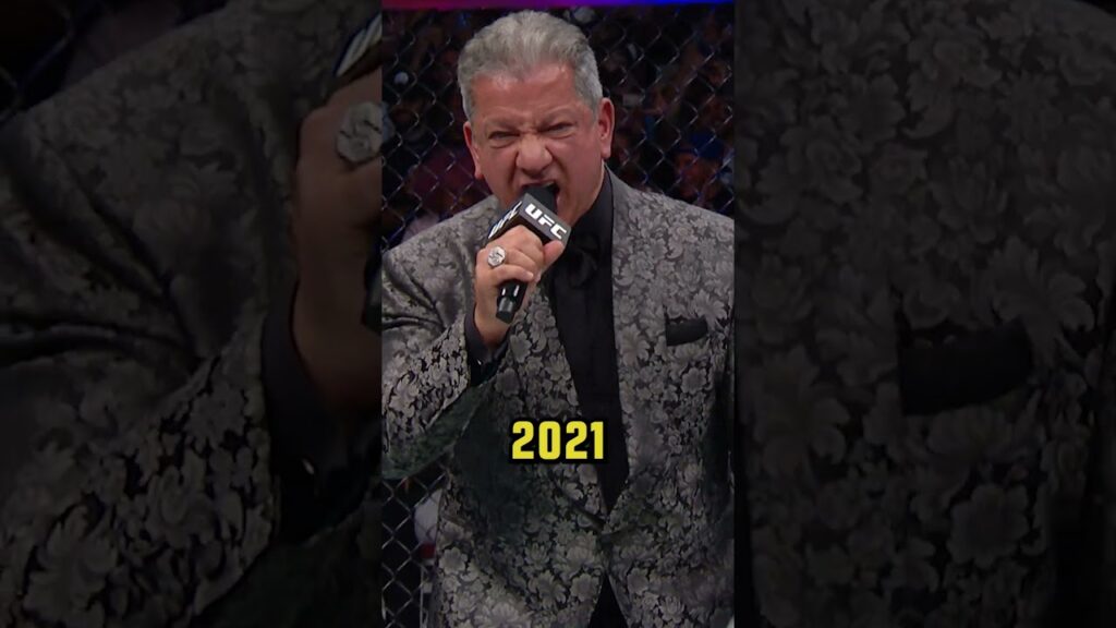 Bruce Buffer throughout the years! 🔥 #ufc