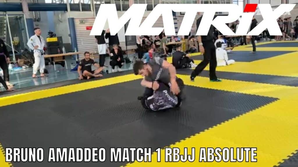 Bruno Amaddeo Match 1 RBJJ Absolute -80kg - Matrix Jiu Jitsu