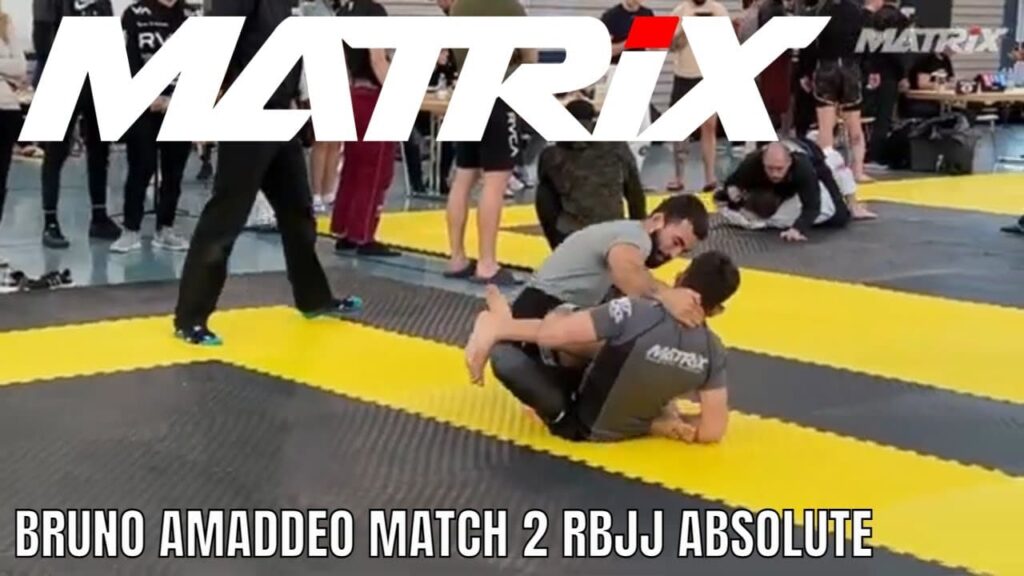 Bruno Amaddeo Match 2 RBJJ Absolute -80 Kg - Matrix Jiu Jitsu
