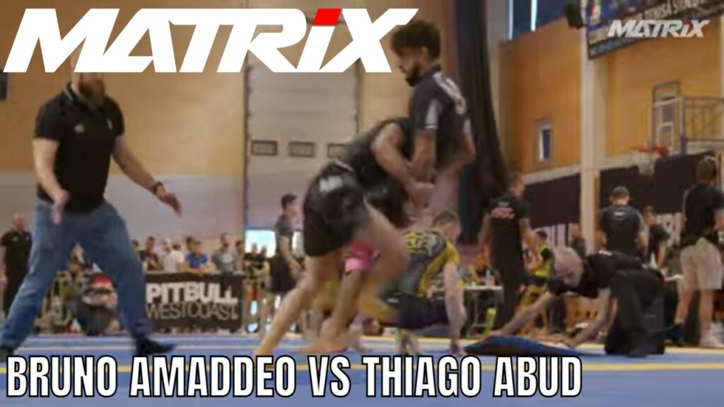 Bruno Amaddeo vs Thiago Abud 2022 ADCC European Trials - Matrix Jiu Jitsu