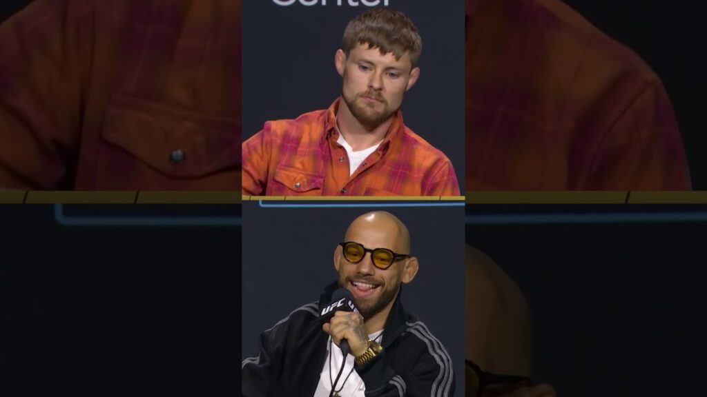 Bryce Mitchell and Jean Silva were going at it π³ #ufc314