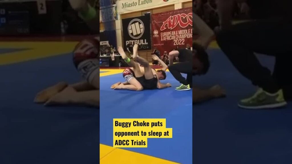 Buggy Choke strikes again. Jack Tyley of 10th Planet renders his opponent unconscious.