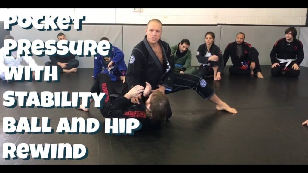 Building Pocket Pressure with Stability Ball and Hip Rewind Drill | Jiu Jitsu Brotherhood