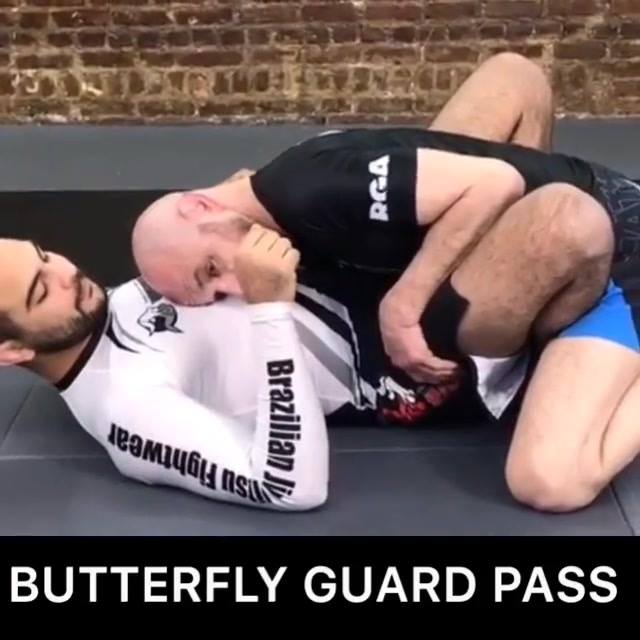 Butterfly Guard Pass