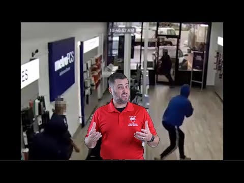 Bystander Uses Compliance To Eventually Get Out Of The Danger Zone