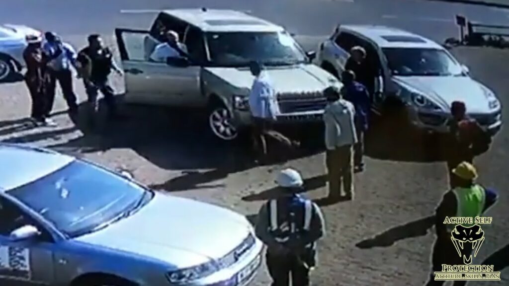 Bystanders Watch As Road Rager Gets Way Out of Hand Against Elderly Man