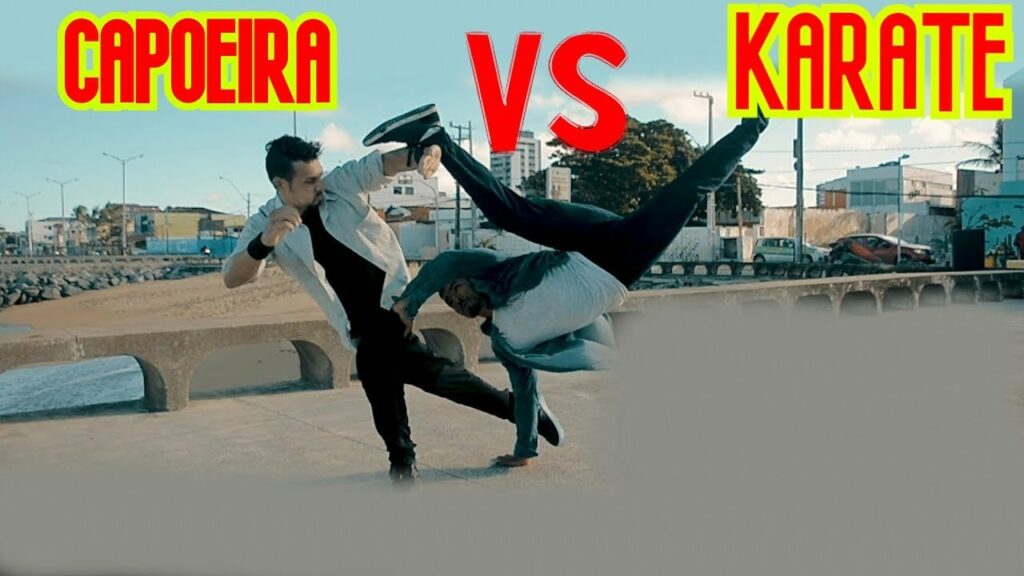 CAPOEIRISTA CHAMA KARATECA PARA LUTA EM CAMPEONATO E O KARATECA ACEITA