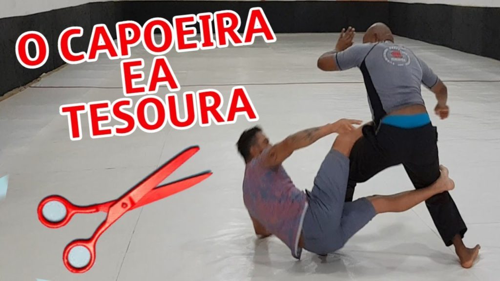 CAPOEIRISTA COMO ELE APLICA A TESOURA PASSO A PASSO