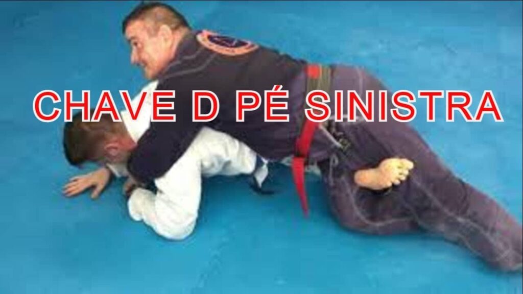 CHAVE DE PÉ SINISTRA COM ESTRANGULAMENTO