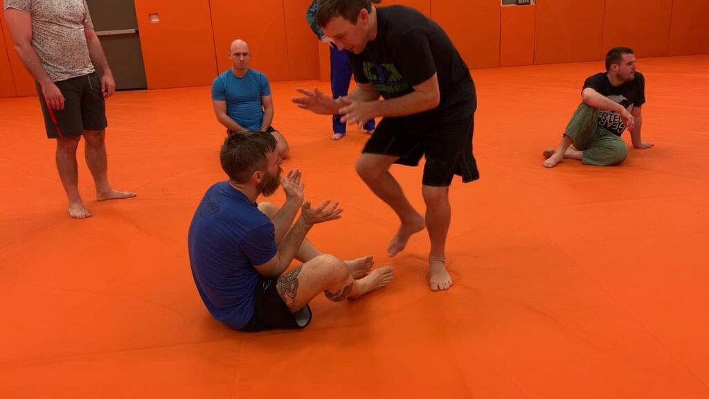 Calf Slicer from Kneebar Position