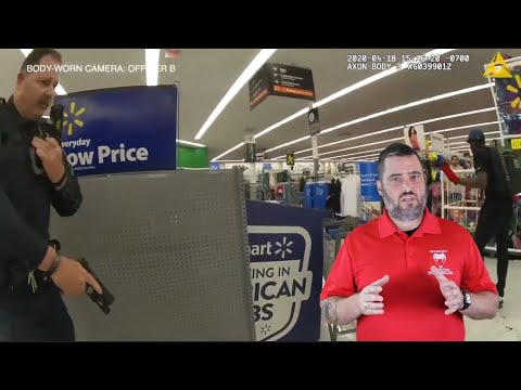 California Officers Respond To Shoplifter With A Bat In Walmart