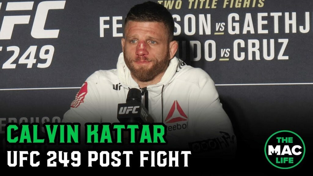 Calvin Kattar: “I think I fought like s***” after brutal Jeremy Stephens KO | UFC 249 Post Fight