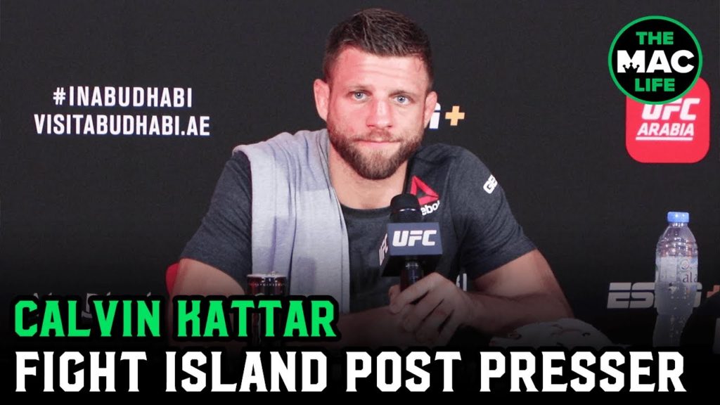 Calvin Kattar reacts to five round brawl with Dan Ige | UFC Fight Island 1 Post-Fight Presser