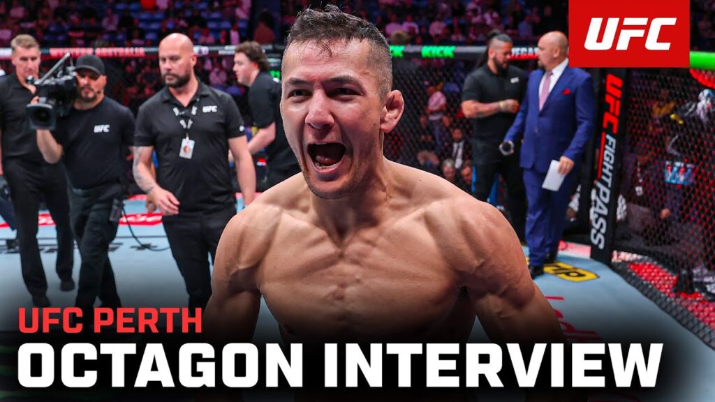 Cam Rowston Octagon Interview | UFC Perth