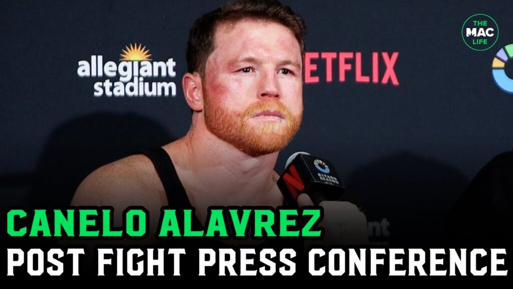 Canelo Alvarez on Terence Crawford: “He’s way better than Mayweather” | Post Fight Press Conference