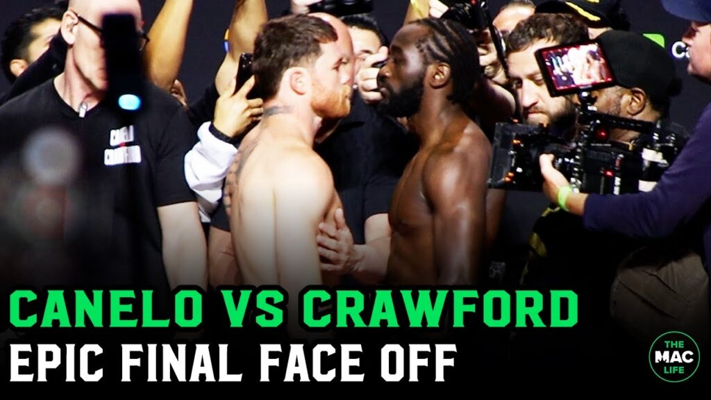 Canelo Alvarez vs. Terence Crawford EPIC FINAL FACE OFF