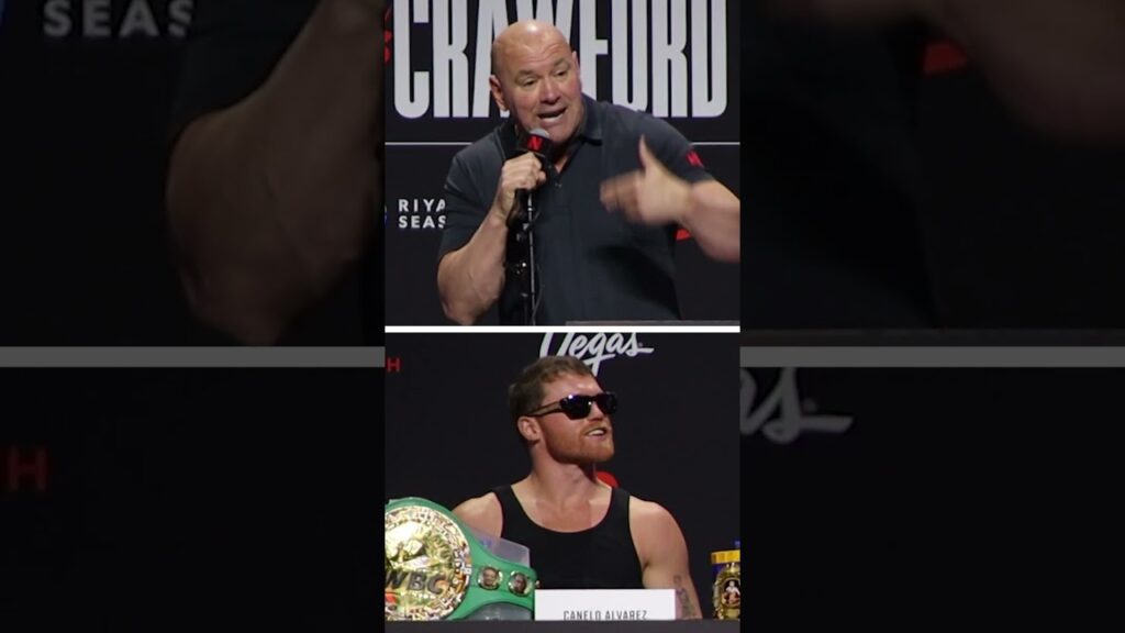 Canelo Alvarez wants Dana White to FIGHT reporter #ufc #canelo