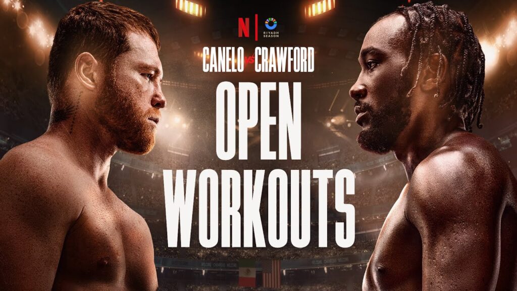 Canelo vs. Crawford: Open Workouts | LIVE on Netflix September 13