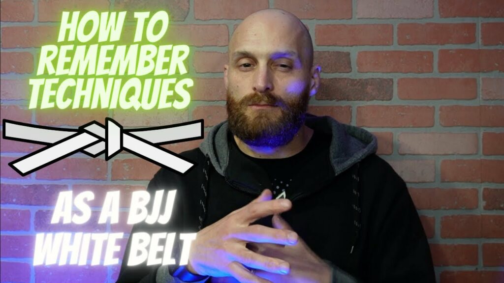 Can't Remember Techniques As A BJJ White Belt? Then Try This!